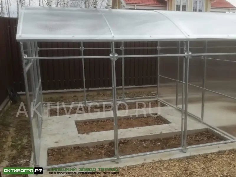Теплица Ударница Благодатная, ширина 3/3.5 м, труба 40х20 + 20х20 Теплица Ударница Благодатная, ширина 3/3.5 м, труба 40х20 + 20х20