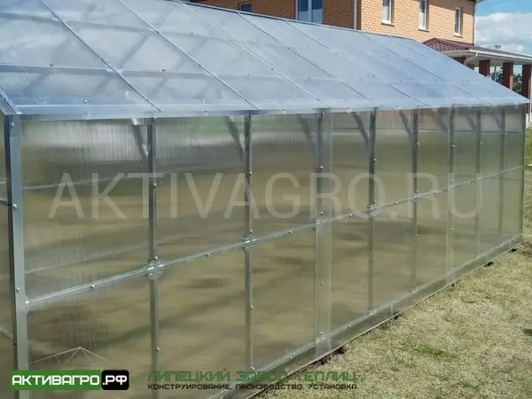 Теплица Ударница Англичанка, ширина 3 м, труба 40х20 Теплица Ударница Англичанка, ширина 3 м, труба 40х20