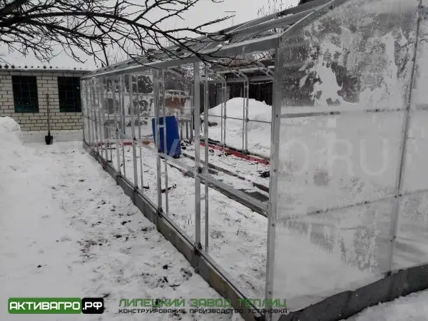 Теплица Ударница Благодатная, ширина 3/3.5 м, труба 40х20 + 20х20 Теплица Ударница Благодатная, ширина 3/3.5 м, труба 40х20 + 20х20